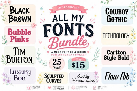 All My Fonts: The Ultimate Creative Bundle for Every Project