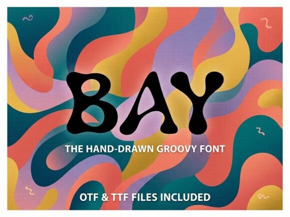 Bay Font: Capturing 70s Psychedelic Whimsy in Your Designs