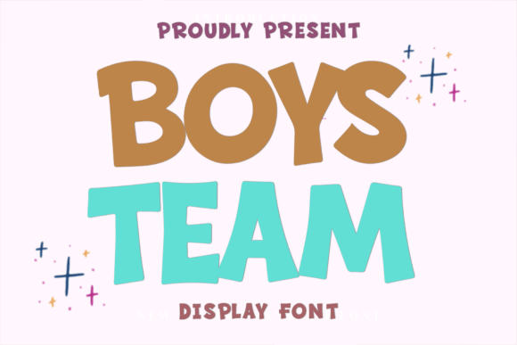 Boys Team: A Festive Typeface for Holiday Designs