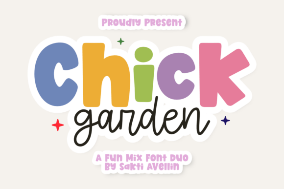 Chick Garden Duo: A Font Pairing Full of Personality