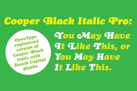 Cooper Black Pro: A Designer's Guide to an American Classic