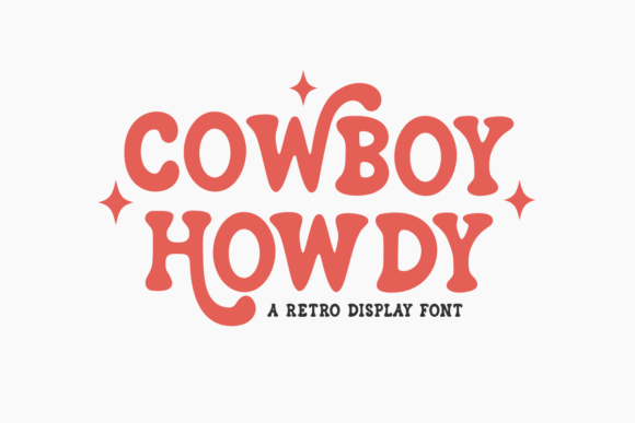Cowboy Howdy: A Vintage Font for Modern Design Projects