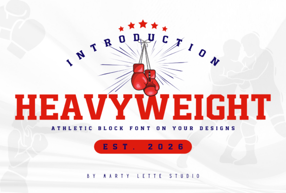Heavyweight Athletic Block Font: The Power Behind Strong Design