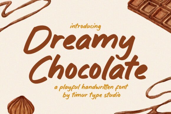 Indulge in Dreamy Chocolate: A Font That Tastes Like Sweet Success