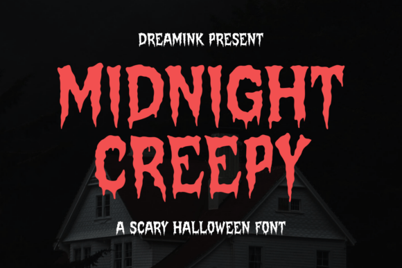 Midnight Creepy: Crafting Fear with Typography