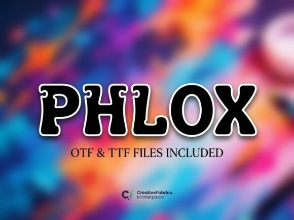 Phlox: A Playful Typeface That Tells a Story