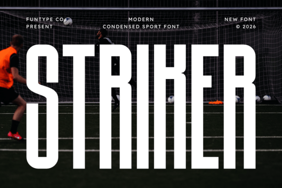 Striker: The Modern Condensed Typeface for Bold Headlines